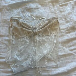 Grey Bandit Lace Top